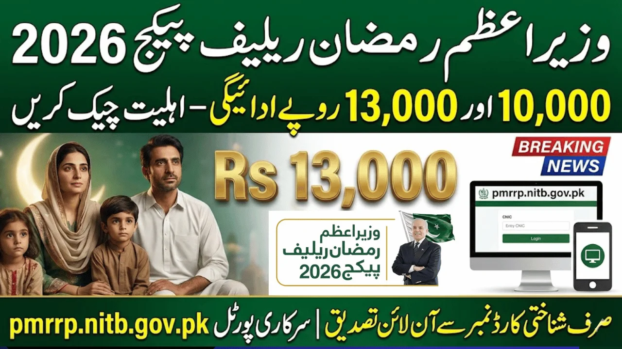 How to Check Eligibility for PM Ramzan Relief Package 2026
